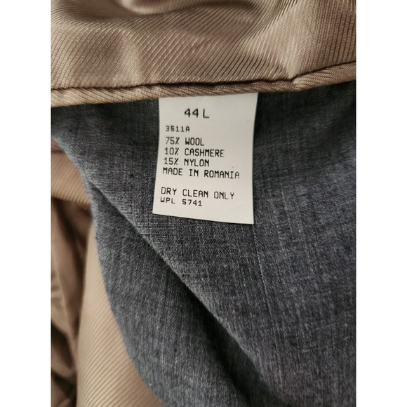 Oscar De La Renta Green Sport Coat Blazer Wool Cashmere 44L Vintage Quiet Luxury - Picture 16 of 16